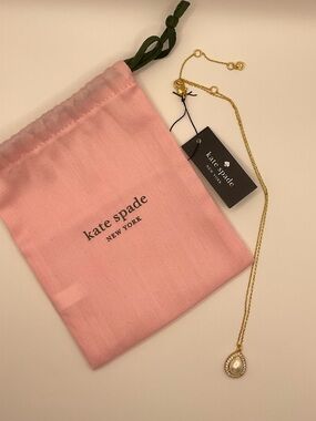 NWT KATE SPADE Tear Drop Necklace